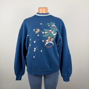Vintage Y2K Christmas Mouse Crewneck Sweatshirt